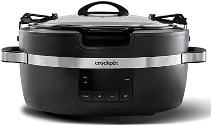 Crock-Pot Thermoshield 6 Quart Slow Cooker with Carry Handles - Select SC8758