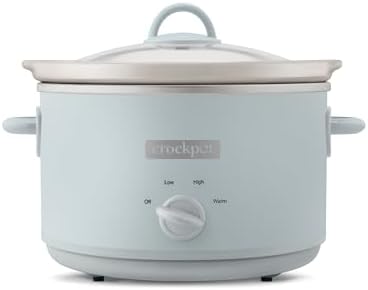 Crock-Pot 4.5 Quart Manual Slow Cooker – Macaroon Blue - Select SC6506