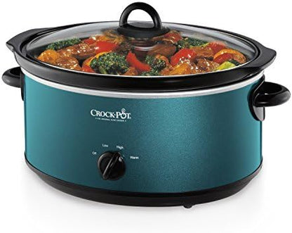 Crock-Pot 7 Quart Manual Slow Cooker – Turquoise - Select SC9364