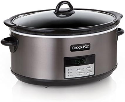 Crock-Pot 8 Quart Programmable Slow Cooker with Auto Warm - Select SC8941