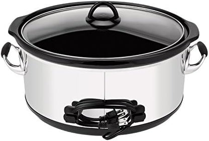 Crock-Pot 7 Quart Programmable Slow Cooker – Polished Platinum - Select SC2104