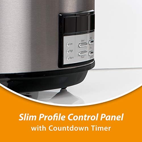 Crock-Pot 8 Quart Programmable Slow Cooker with Auto Warm - Select SC8941