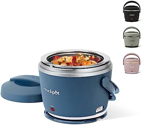 Crock-Pot Electric Lunch Box Food Warmer 20oz – Faded Blue - Select SC9140