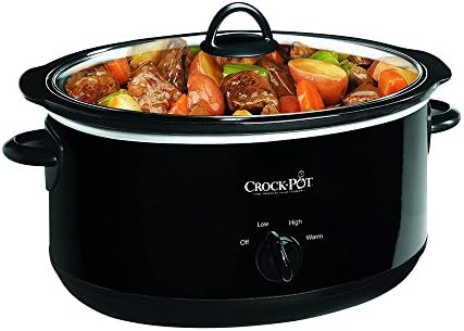 Crock-Pot 8 Quart Manual Slow Cooker – Black - Select SC4404