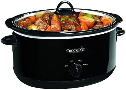 Crock-Pot 8 Quart Manual Slow Cooker – Black - Select SC4404