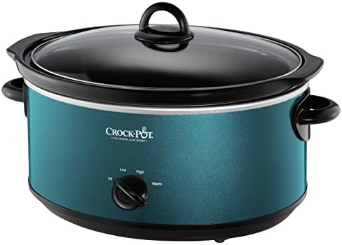 Crock-Pot 7 Quart Manual Slow Cooker – Turquoise - Select SC9364