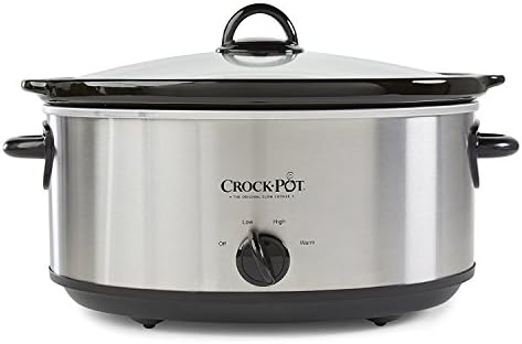 Crock-Pot 7 Quart Oval Manual Slow Cooker – Stainless Steel - Select SC5049