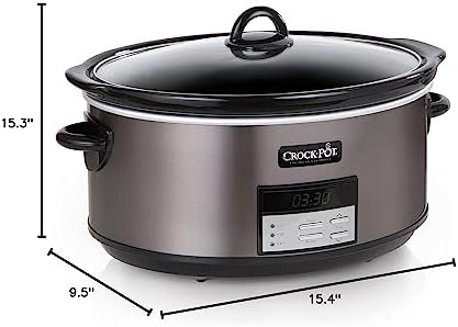 Crock-Pot 8 Quart Programmable Slow Cooker with Auto Warm - Select SC8941