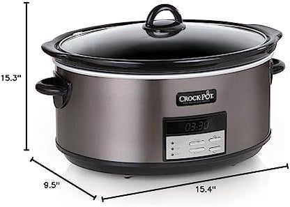 Crock-Pot 8 Quart Programmable Slow Cooker with Auto Warm - Select SC8941