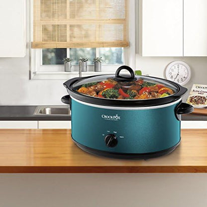 Crock-Pot 7 Quart Manual Slow Cooker – Turquoise - Select SC9364