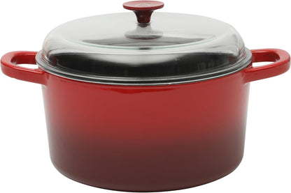 Crock-Pot 3 Quart Enameled Cast Iron Dutch Oven – Aqua - Select SC2041