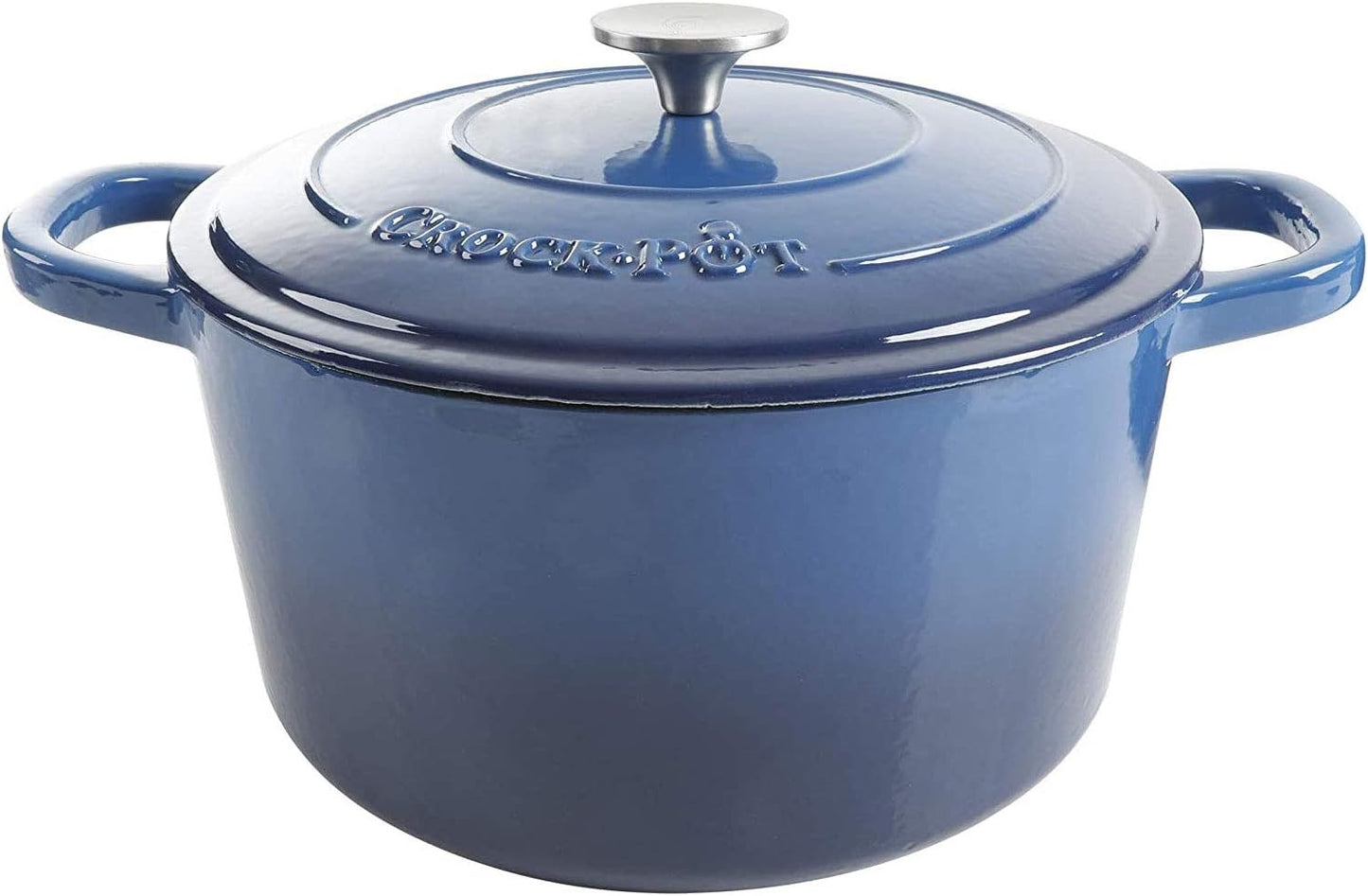Crock-Pot 3 Quart Enameled Cast Iron Dutch Oven – Aqua - Select SC2041