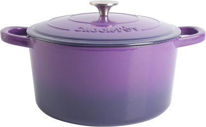 Crock-Pot 3 Quart Enameled Cast Iron Dutch Oven – Aqua - Select SC2041