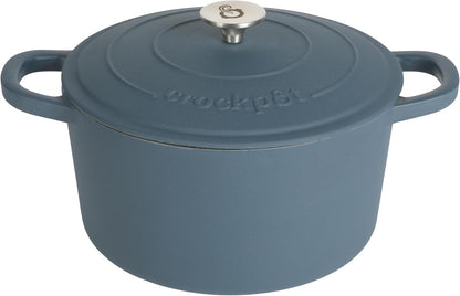 Crock-Pot 3 Quart Enameled Cast Iron Dutch Oven – Aqua - Select SC2041