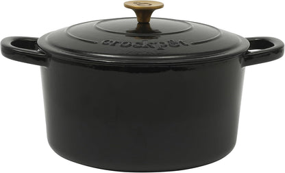 Crock-Pot 3 Quart Enameled Cast Iron Dutch Oven – Aqua - Select SC2041