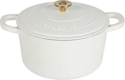 Crock-Pot 3 Quart Enameled Cast Iron Dutch Oven – Aqua - Select SC2041