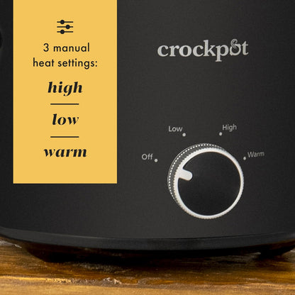 Crock-Pot 2 Quart Mini Slow Cooker – Classic Compact Cooker - Select SC1042